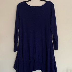 Mark & Spencer - Blue sweater dress